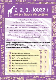 Circuit ludique Animaux