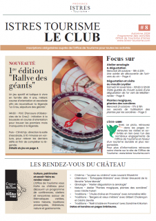 Journal d'activités d'automne #8 : Istres Tourisme Le Club