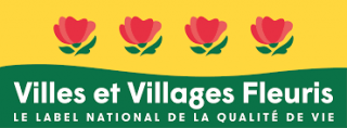 Logo Villes et Villages Fleuris 4 fleurs