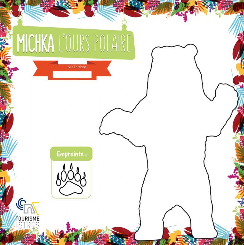 Coloriage Michka l'Ours