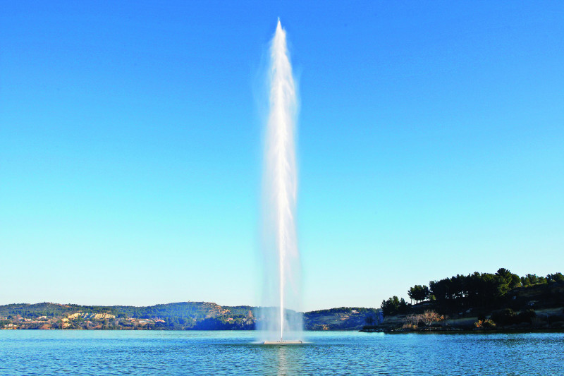 Jet d'eau Istres