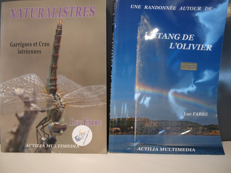 Livres : Natural'Istres et L'étang de l'Olivier