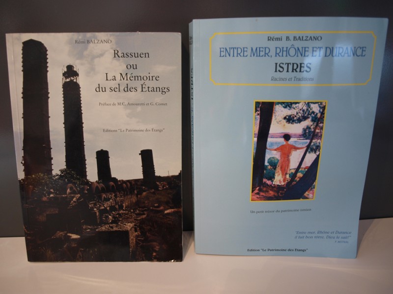 Livres : Rassuen ou la Mémoire du sel des étangs et Istres en Mer, Rhône et Durance