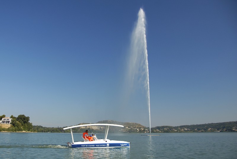 Port de l'Olivier - Istres - Jet d'eau