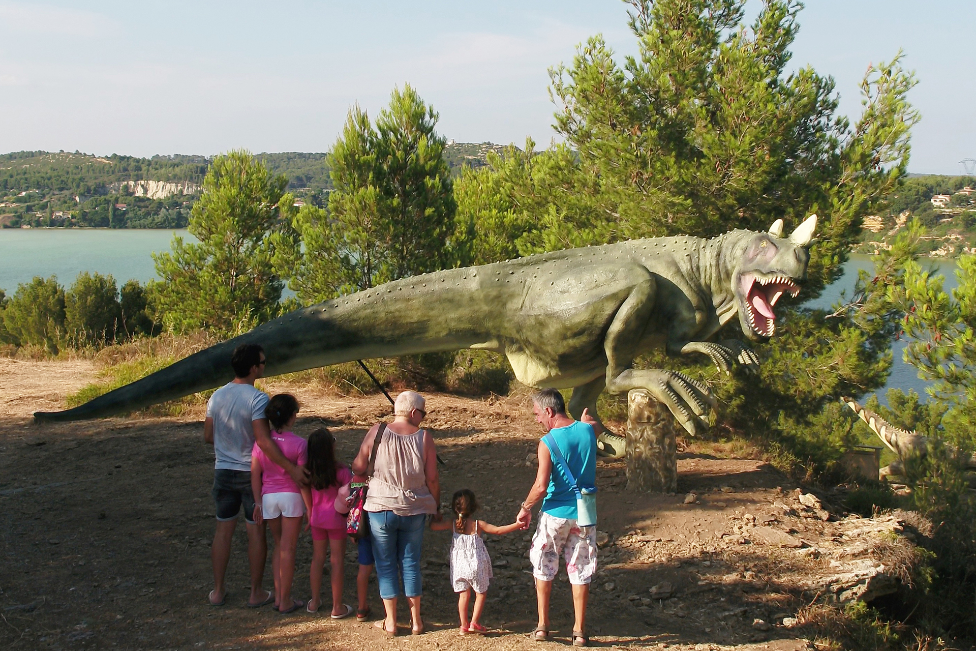  Dinosaur'istres, parcours pédagogique et ludique avec des dinosaures pour les familles - © Service Communication ville d'Istres