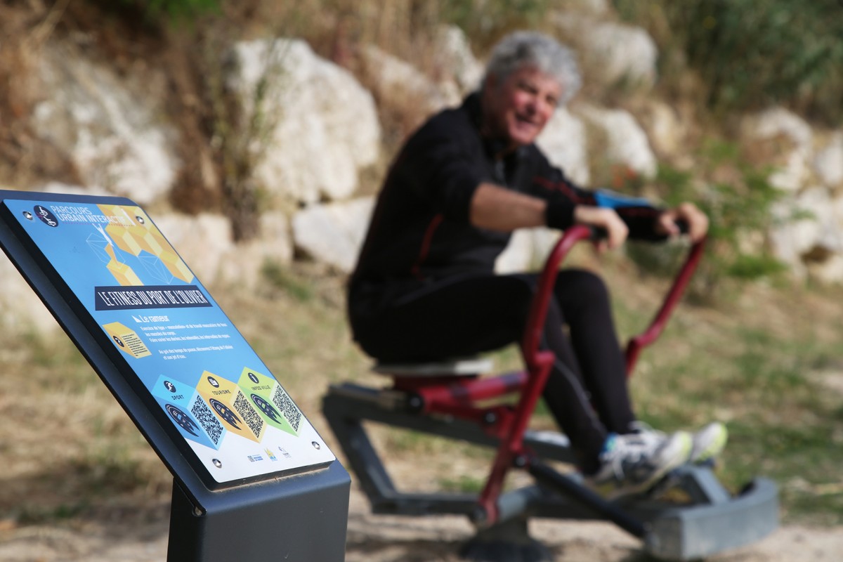 Les parcours sportifs interactifs d'Istres