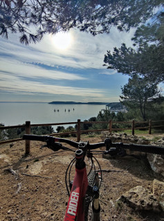 Parcours vélo Istres
