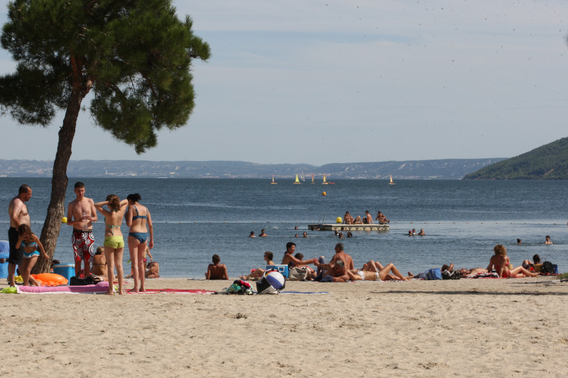 Plage de la Romaniquette Istres Plage de la Romaniquette Istres