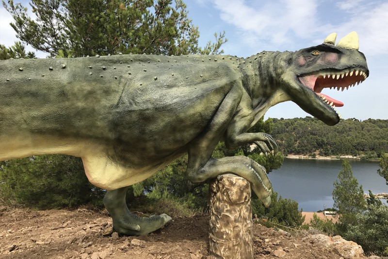 Dinosaur'Istres, parc gratuit à Istres sur les dinosaures