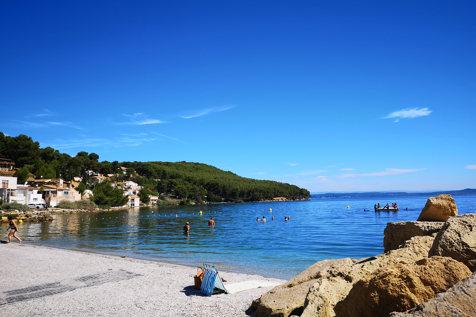 Plage du Ranquet à Istres