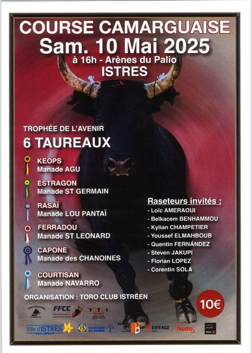 Course camarguaise – Course de l’Avenir_Istres