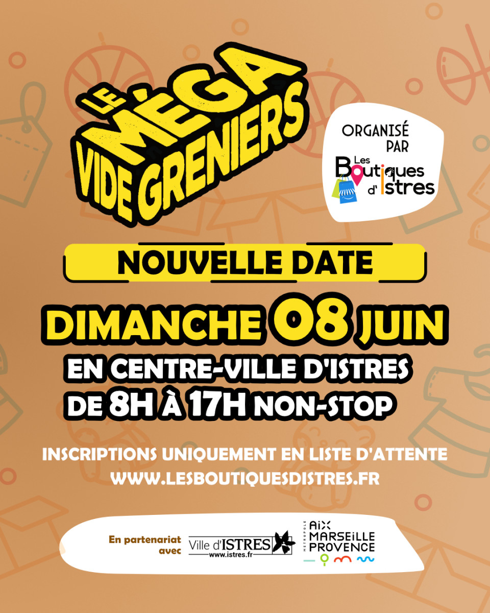 Le méga vide-greniers en centre-ville_Istres