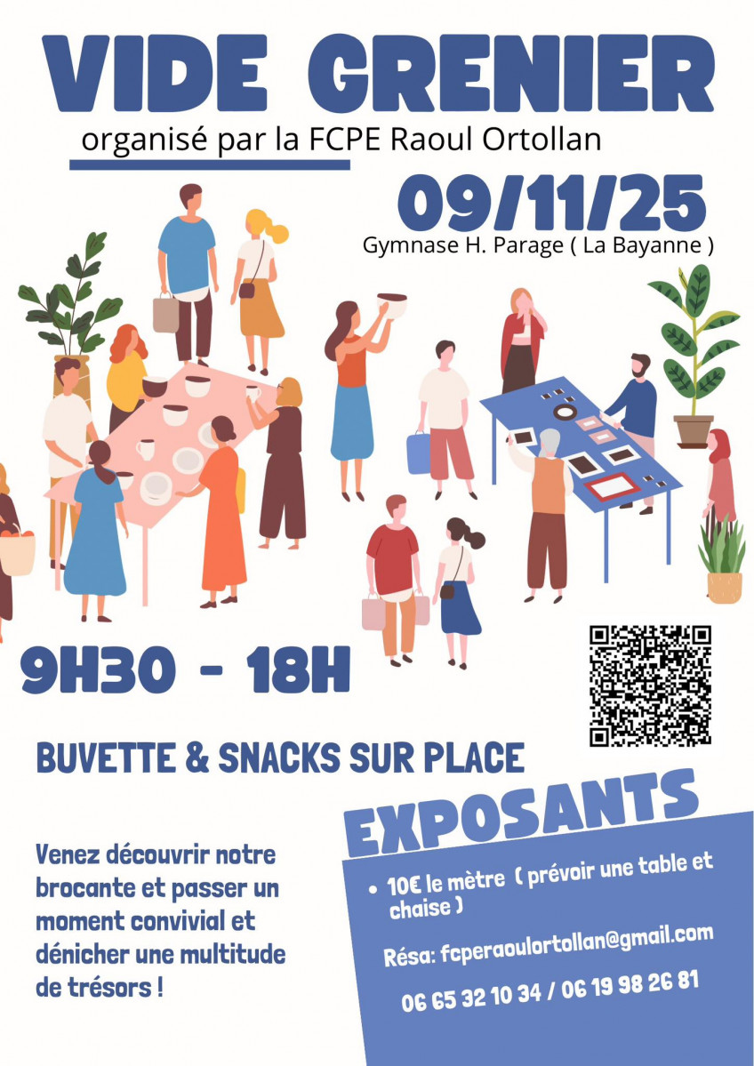 Vide-greniers FCPE Raoul Ortollan_Istres