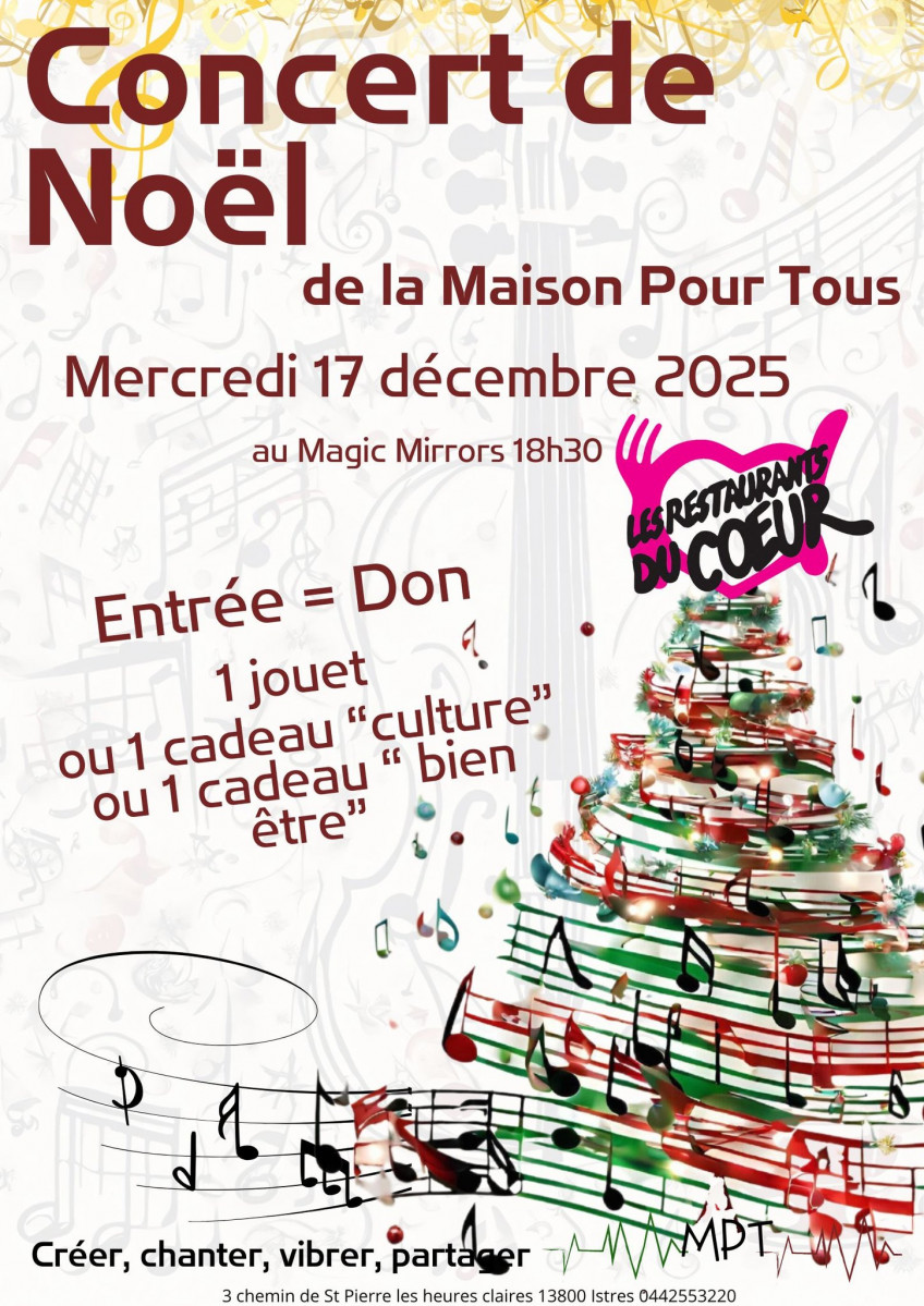 Concert de Noël de la MPT_Istres Concert de Noël de la MPT_Istres