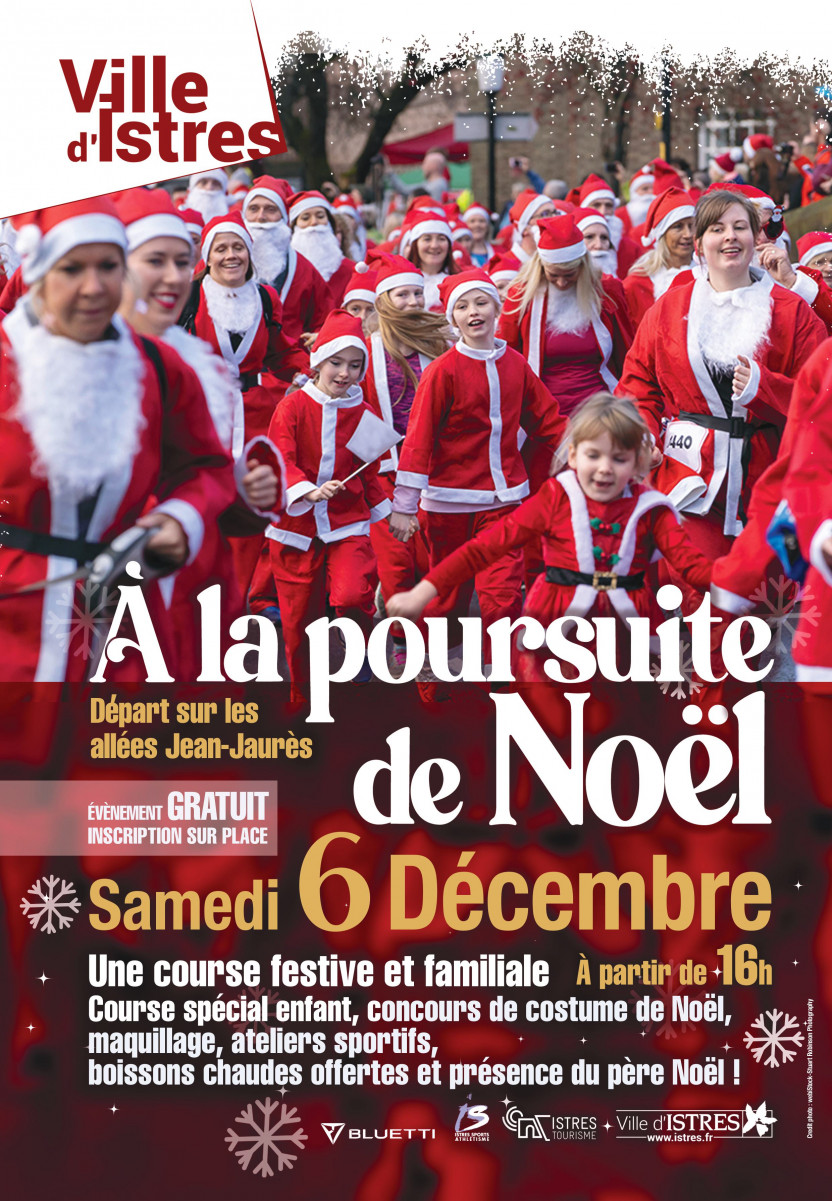 Course festive « À la poursuite de Noël »_Istres Course festive « À la poursuite de Noël »_Istres