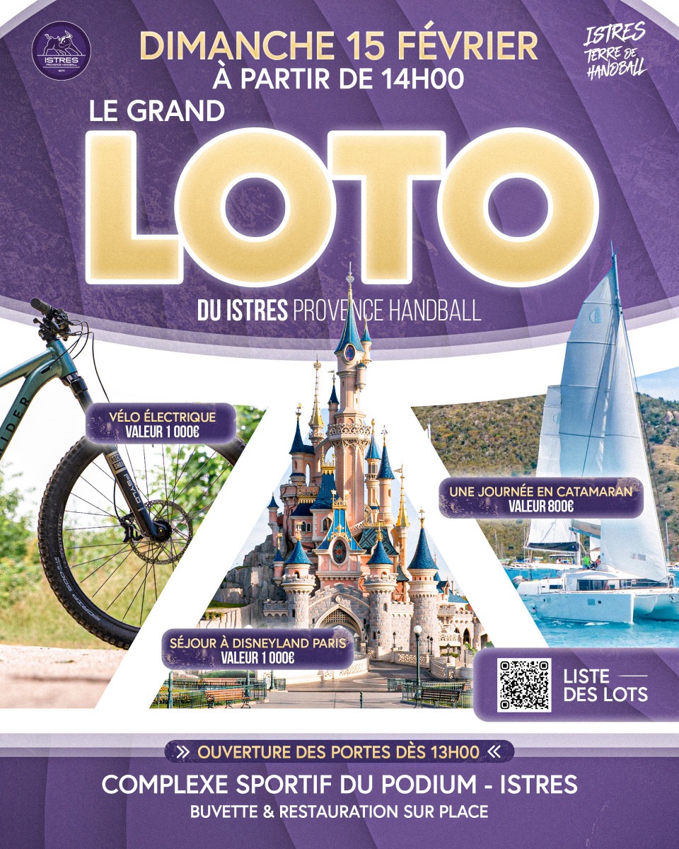 Grand loto du Istres Provence Handball_Istres