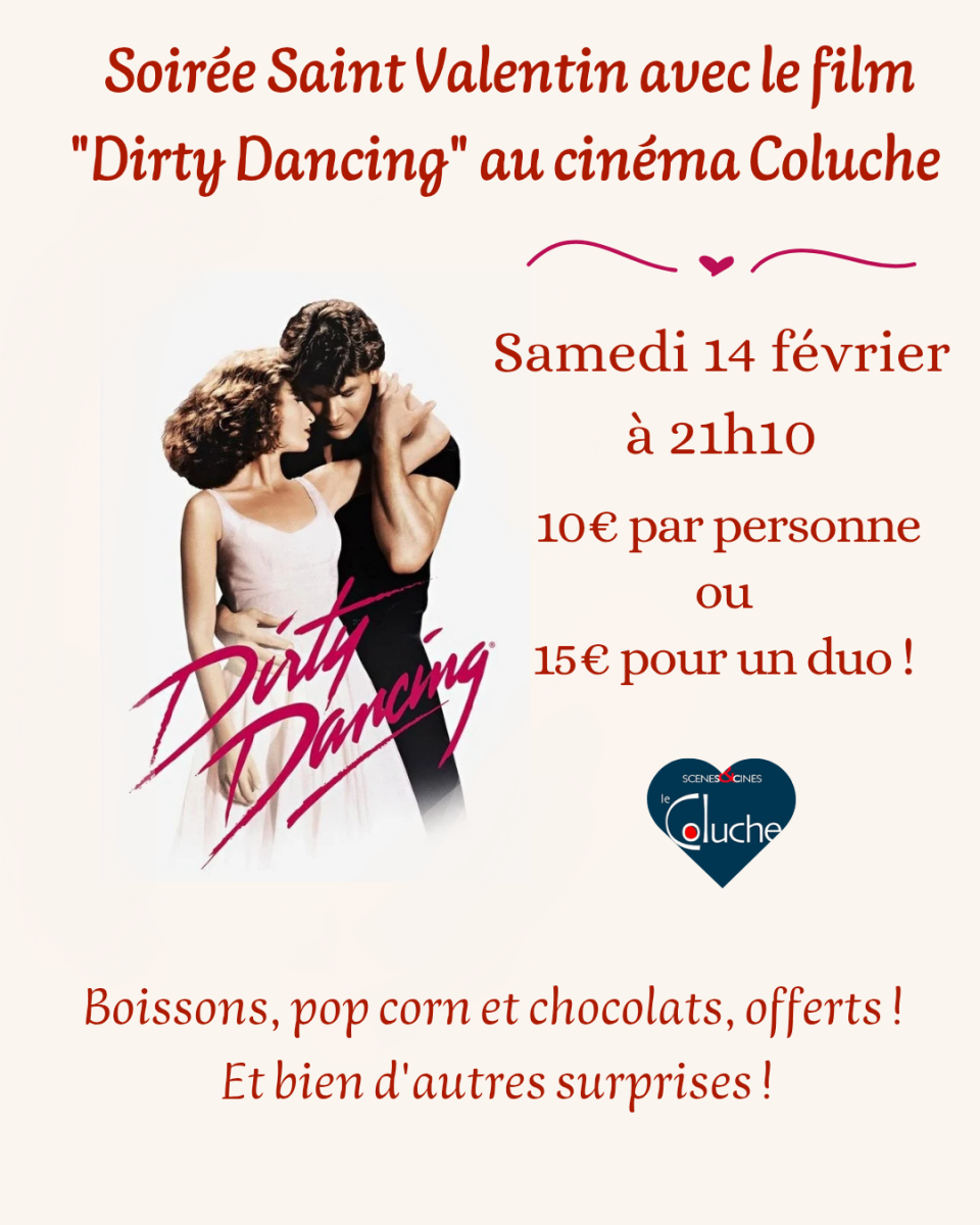 Soirée cinéma Saint valentin « Dirty Dancing »_Istres