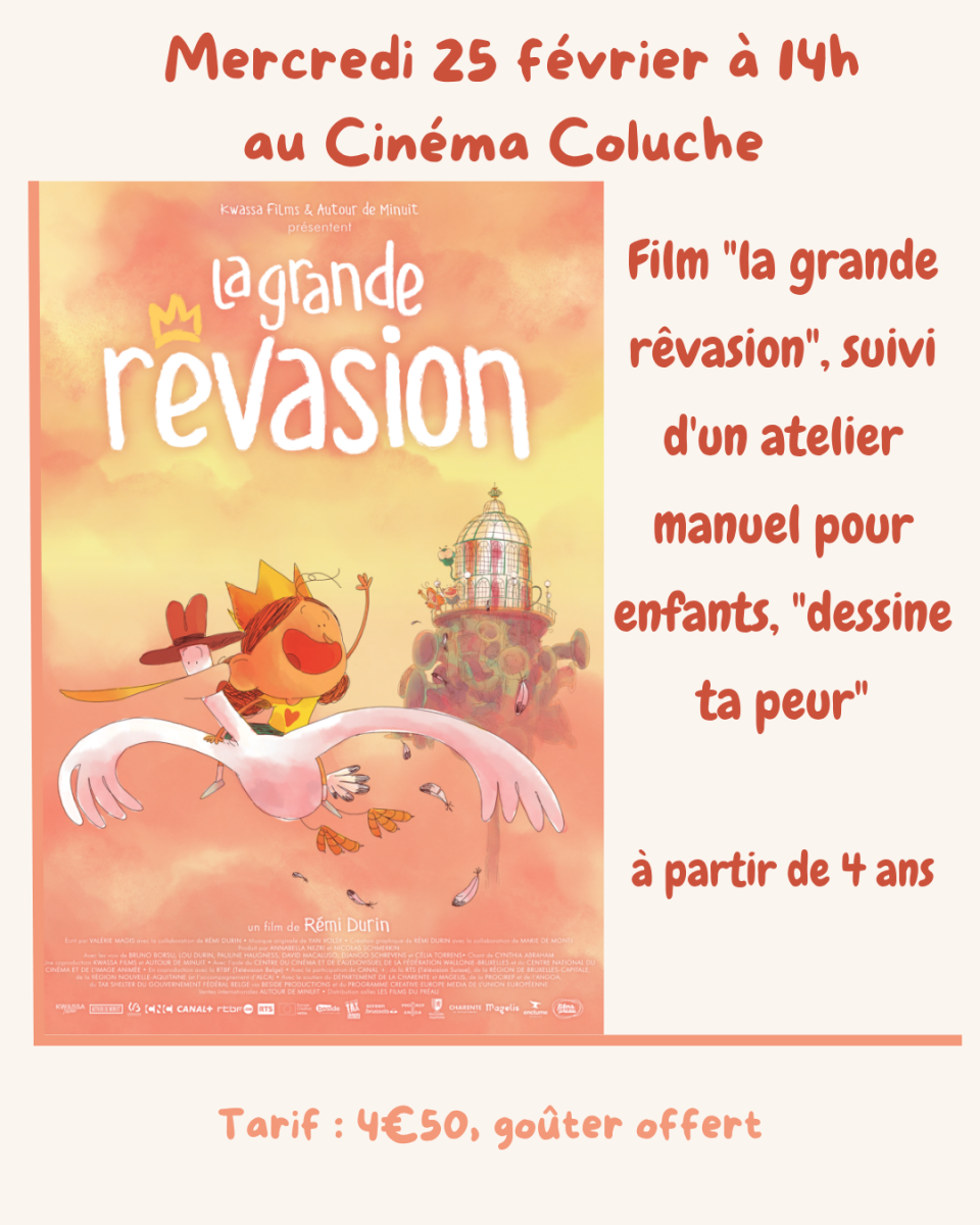 « La grande Rêvasion », atelier et goûter_Istres