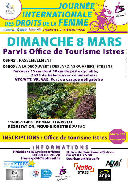 Balade à vélo à la découverte des Jardins Ouvriers Istréens : Jardins de Tartugues et des Maurettes_Istres