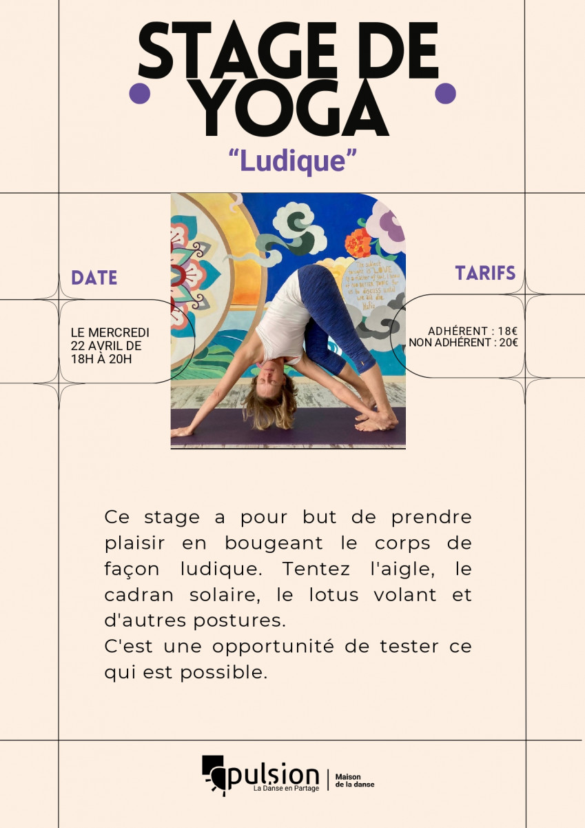 Stage de Yoga «ludique »_Istres Stage de Yoga «ludique »_Istres