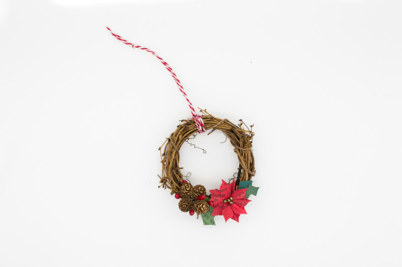 Atelier Viens créer ta couronne de Noël à suspendre !_Istres