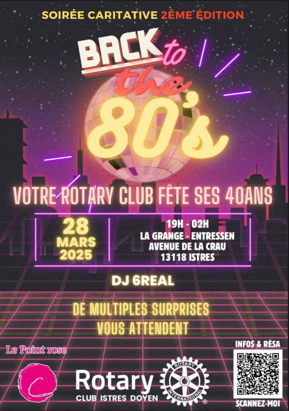 Soirée Back to 80_Istres