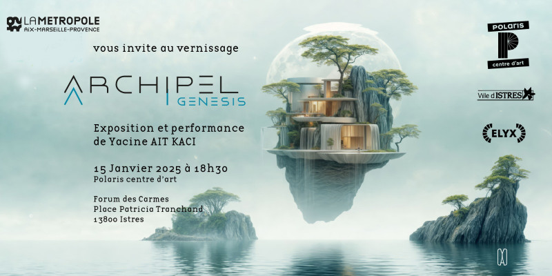 Exposition ARCHIPEL I Genesis– Yacine AIT KACI_Istres