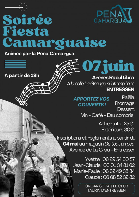 Soirée Fiesta camarguaise_Istres