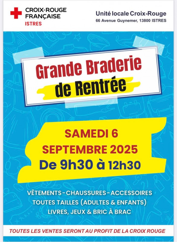 Braderie de la Croix Rouge_Istres