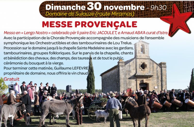 Messe en provençal et Grand défilé de la transhumance_Istres