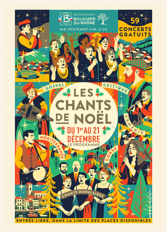 33ème édition de la tournée départementale des Chants de Noël  : NOËL GOSPEL_Istres