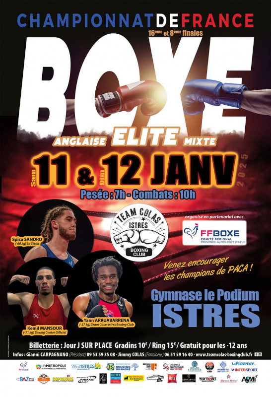 Championnat de France de Boxe_Istres