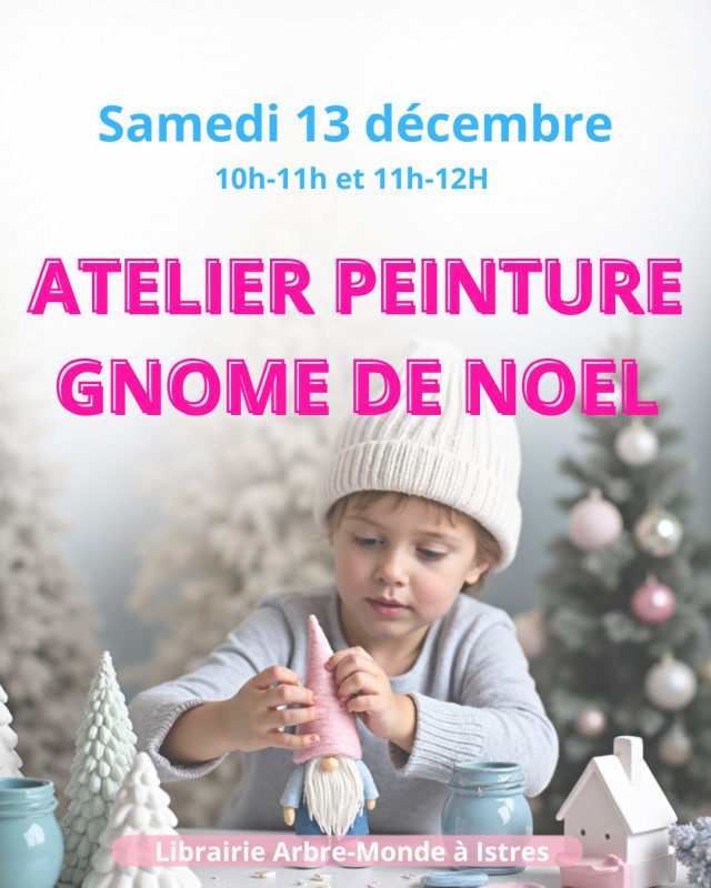 Décoration d'un Gnome de Noël_Istres Décoration d'un Gnome de Noël_Istres
