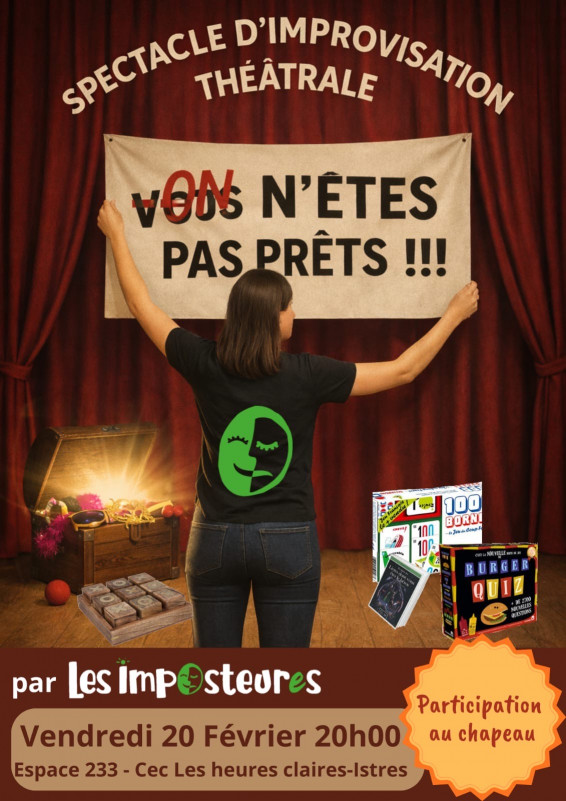 Spectacle d'impro avec les Imposteur(E)s_Istres