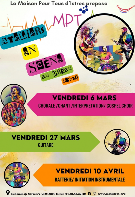 Atelier en scène de la MPT : chant_Istres