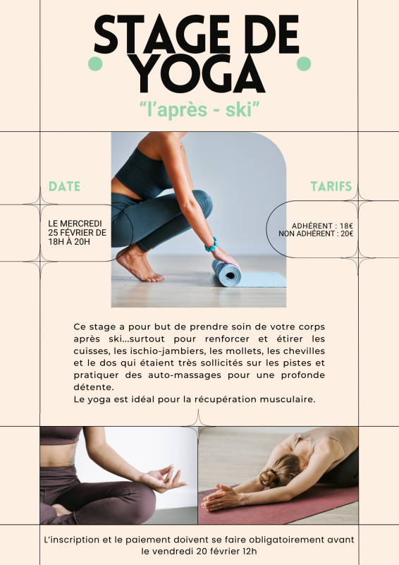 Stage de Yoga « Après-ski »_Istres