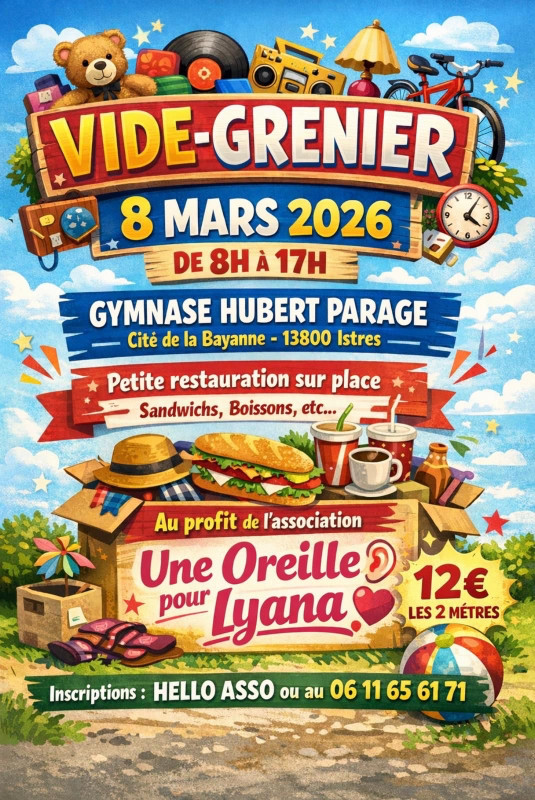 Vide-greniers au profit de l'association 