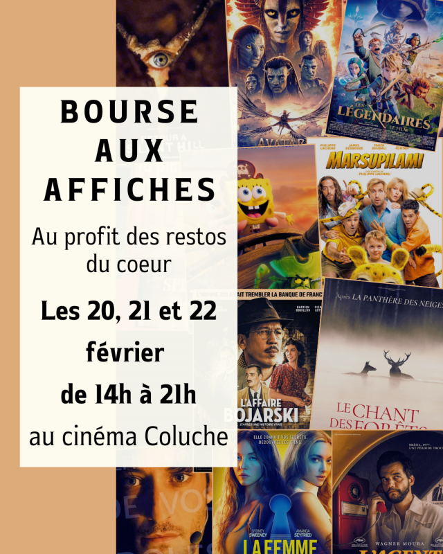 Bourse aux affiches solidaire : collecte au profit des Restos du Cœur_Istres Bourse aux affiches solidaire : collecte au profit des Restos du Cœur_Istres
