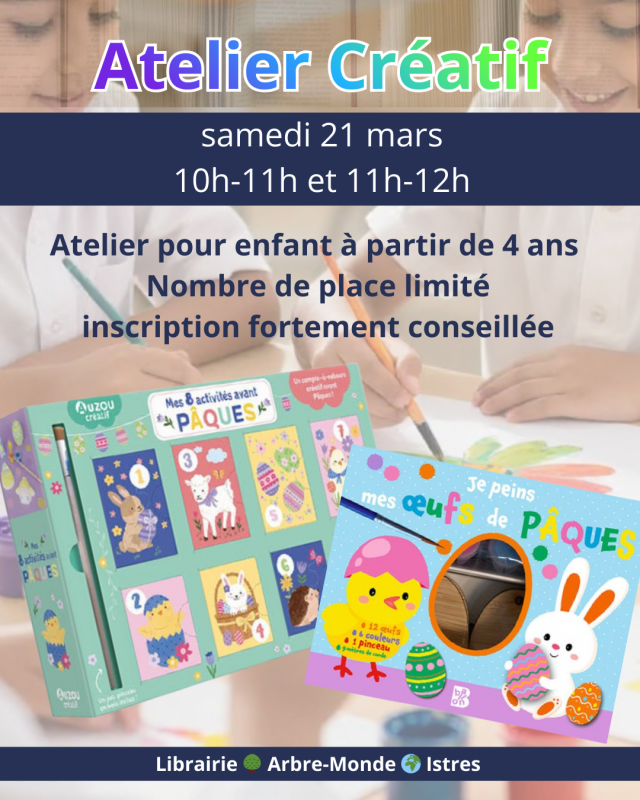 Atelier créatif de Pâques_Istres