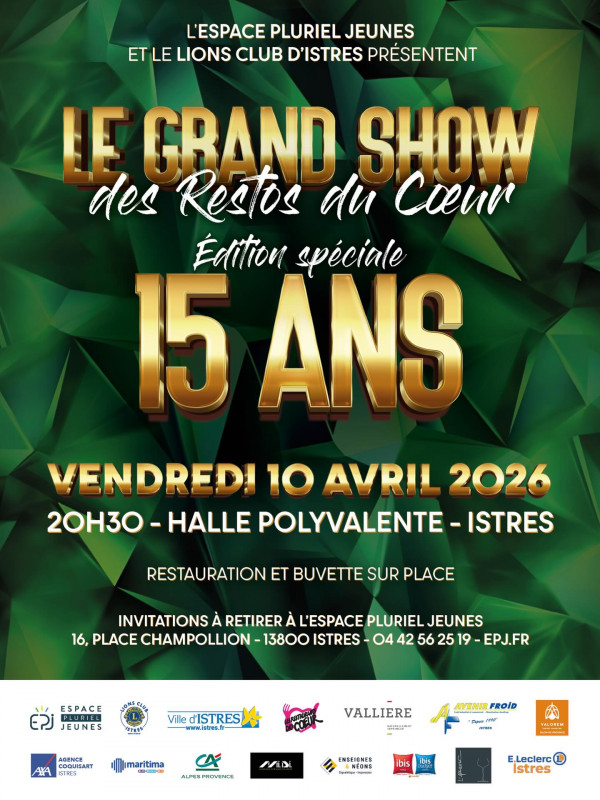 The Restos du Cœur 2026 show_Istres