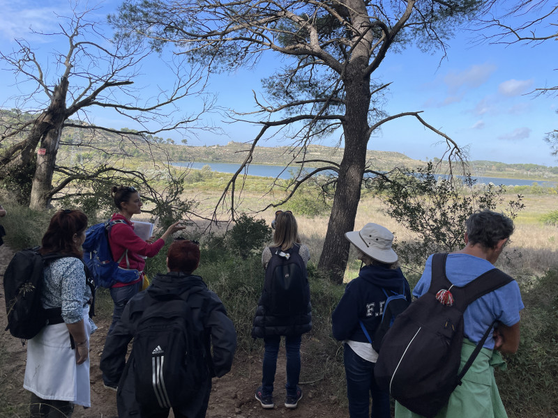 Rando patrimoine de Saint Blaise au Pourra : l'histoire des salins depuis l'antiquité._Istres - © OT Istres Rando patrimoine de Saint Blaise au Pourra : l'histoire des salins depuis l'antiquité._Istres