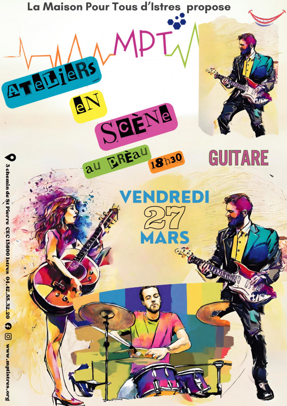 Atelier en scène de la MPT : guitare_Istres Atelier en scène de la MPT : guitare_Istres
