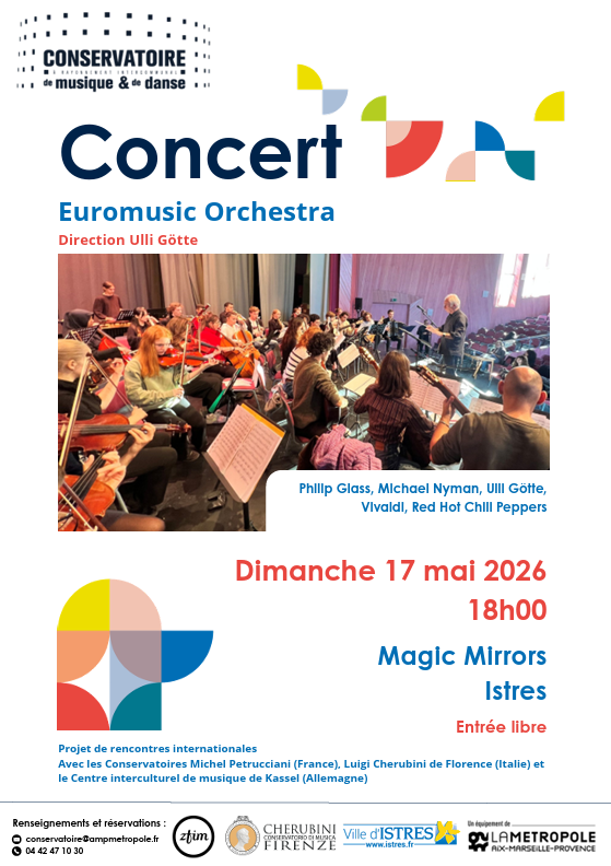 affiche Concert Euromusic Orchestra