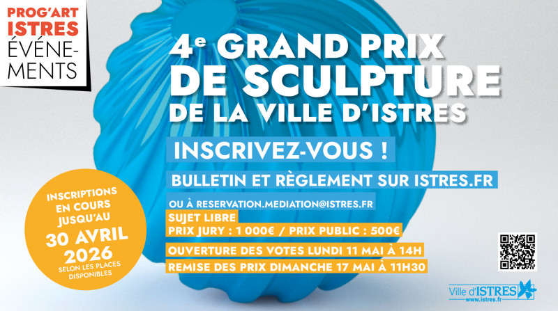 4er Gran Premio de Escultura Ciudad de Istres_Istres - © Service Communication Ville d'Istres 4er Gran Premio de Escultura Ciudad de Istres_Istres