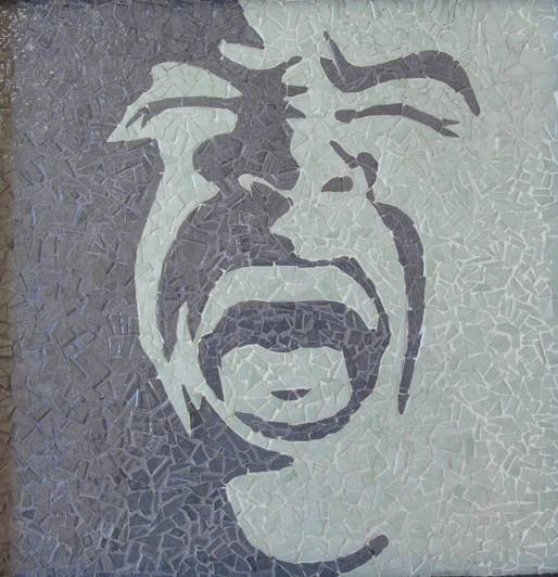 Anafi, Sans titre, mosaïque, 2026 Anafi, Sans titre, mosaïque, 2026