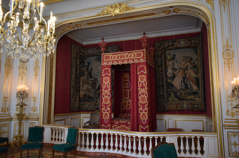 La chambre de parade de Louis XIV, Domaine national du Chateau de Chambord, cc Micro-Folie Istres, Cécile Chenevois